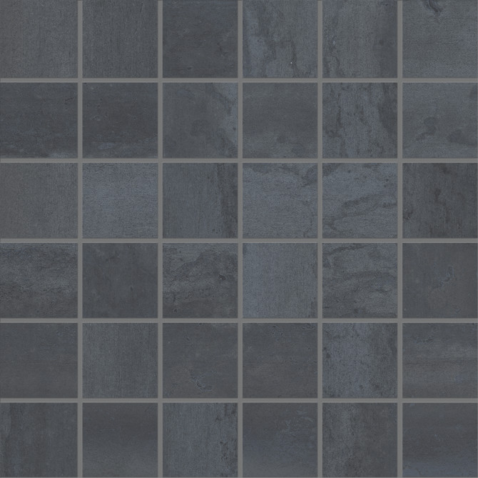 Chalmers Dark Gray 2×2 Mosaic Matte