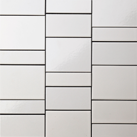 Format Mix White 12×13 Mosaic