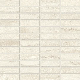 Miller Vein-Cut Ivory 1×3 Mosaic
