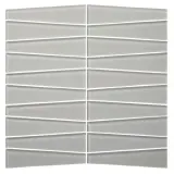 Beach Group Glass Tule 13×13 Waveline Mosaic Matte