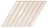 Spike Bars Deep White 6×10 B Decorative Tile Gloss