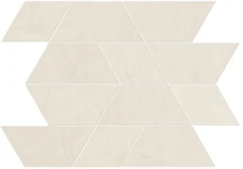 Spectrum White 12×14 Maze Mosaic Matte