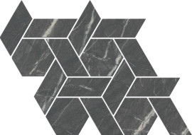 Foyer Steely 3″ Landmark Hexagon Mosaic Polished