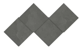 Albany Coal 12x 12 Plain Decorative Tile