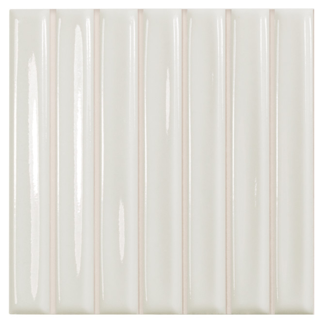 Sweet Bars White 5×5 Field Tile Gloss