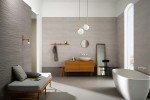 Materika Grigio 16x48 Flat, and Fango 16x48 Flat and 16x48 Wave