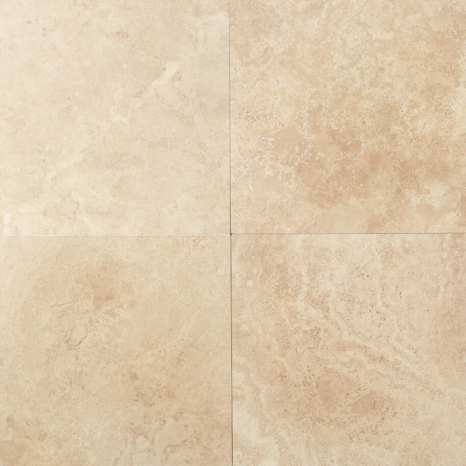 Stone Source Mediterranean Ivory 24×24 Field Tile Honed