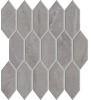 Ami Gray 2×5 Picket Mosaic Satin