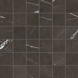 Valentina Carbon 2×2 Mosaic Polished