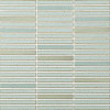 Yohen Border Turquoise Green Mix 1/2×4 Mosaic