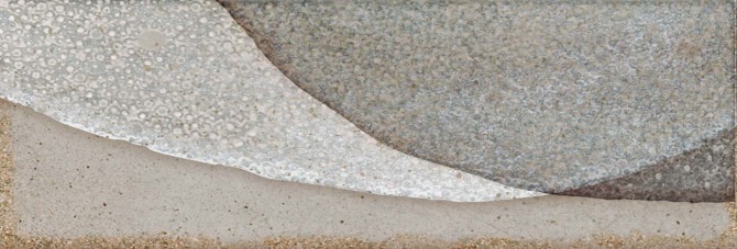 Pottery Grey 2×6 Cosmic Field Tile Matte
