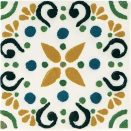 Valletta Field 4×4 Decorative Tile Glossy