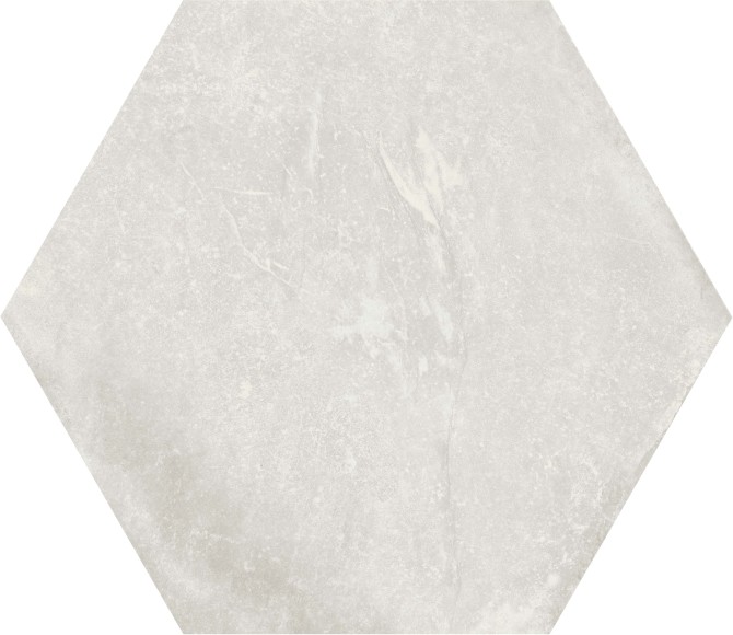Pike Place White 8″ Hex Field Tile
