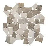 Mosaic Series Beige & Tan Marble 12×12 Random Mosaic Tumbled Mosaic Series Beige & Tan Marble 12×12 Random Mosaic Tumbled