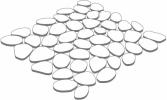 Random Series Multi Grey & Quartz Jg 12×12 Cobbles Mosaic Tumbled