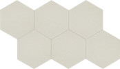 INYO Crema 8″ Hexagon Field Tile Satin