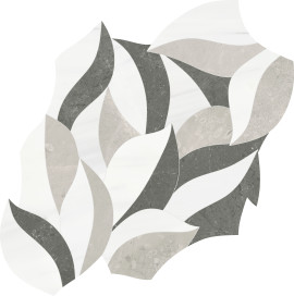 Waterjet Stone Mosaics Mist 12×12 Lush Mosaic Honed