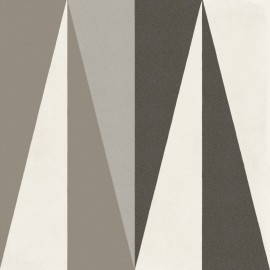 D_Segni Chalk/Mud/Smoke/Midnight/Sand Blend 8×8 Peak Decorative Tile Matte
