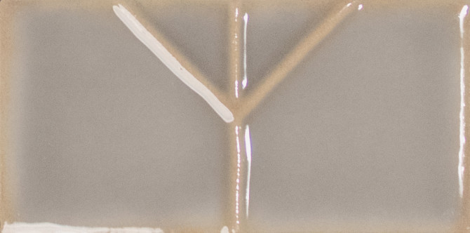 Yoko Pewter 3×5 Origami Decorative Tile