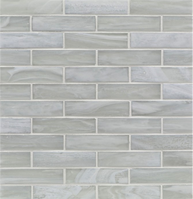Agate Matera 1×4 Brick Mosaic Silk