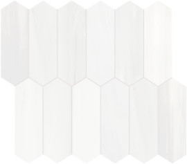 Cosmo Lumino 2×6 Picket Mosaic Honed