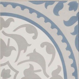 Duquesa Cement Mezzanotte 8×8 Alba Decorative Tile Matte