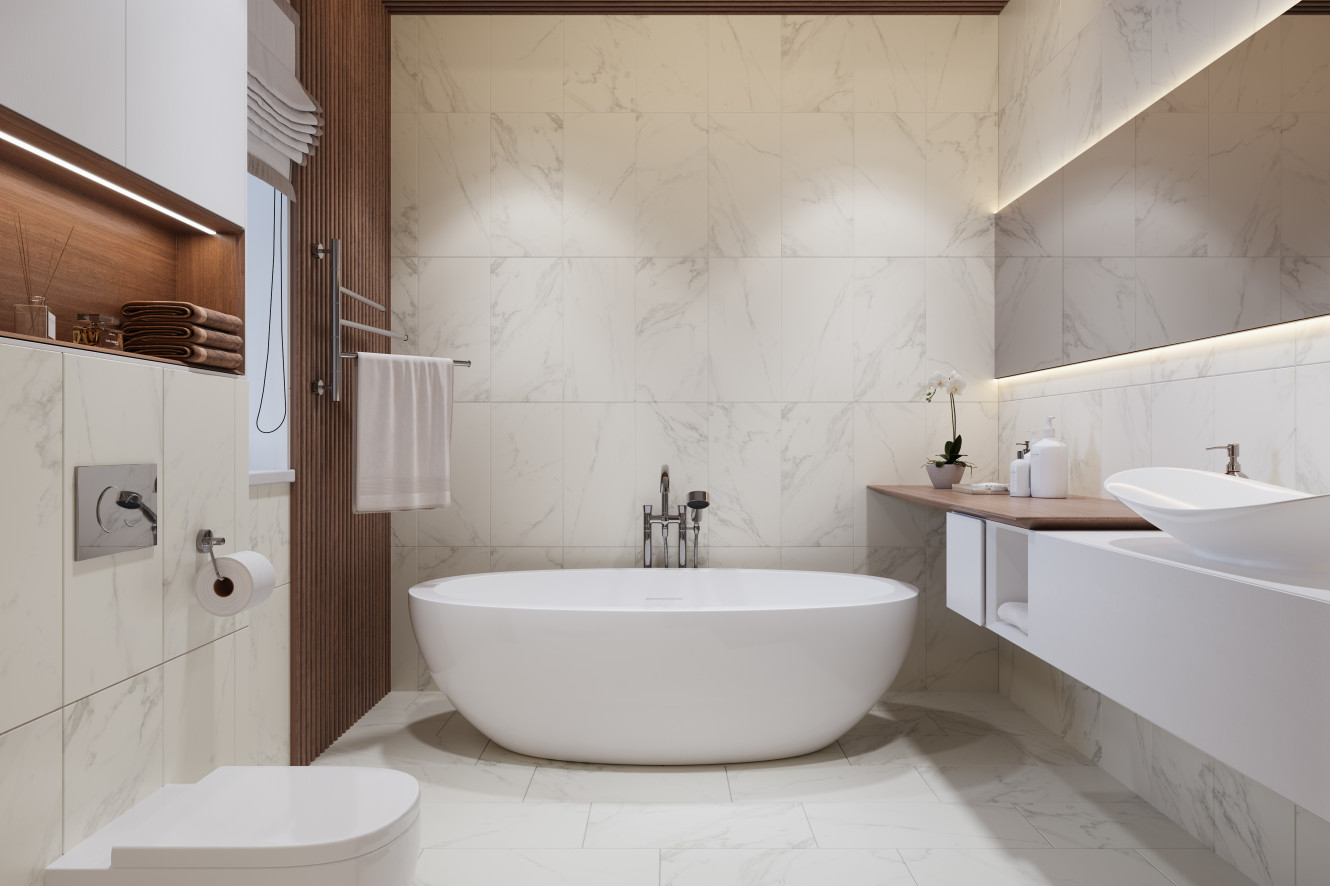 Jet Stone Statuario 12x24