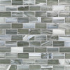 Shibui Pewter 1×2 Brick Mosaic Natural