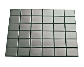 Multiplier Grey 2×2 Mosaic Glossy