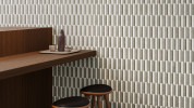 Waterjet Stone Mosaics Mist 11x12 Hydros Mosaic Honed