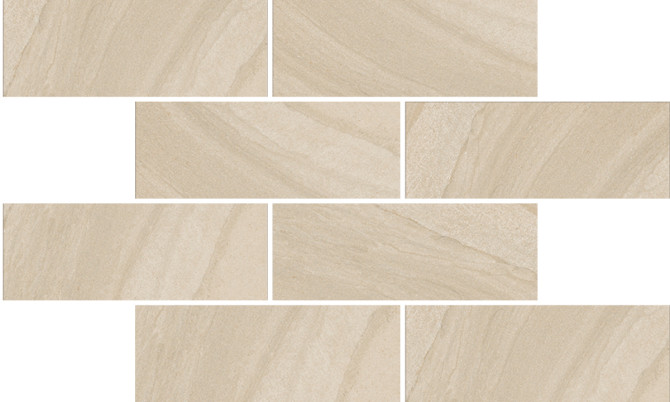Dawn Beige 3×8 Brick Mosaic Matte