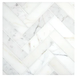 Stone Mosaic Collection Calacatta Gold Polished 2×6 Herringbone Mosaic Polished Stone Mosaic Collection Calacatta Gold Polished 2×6 Herringbone Mosaic Polished