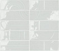 Hammer Salt 2×6 Decorative Tile Glossy