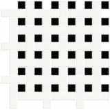 Color Story Mosaics Matte Designer White & Matte Black 1×3 Basketweave Mosaic Matte Color Story Mosaics Matte Designer White & Matte Black 1×3 Basketweave Mosaic Matte