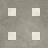 Romana Dark Gray 24×24 Insquare Decorative Tile Matte Rectified