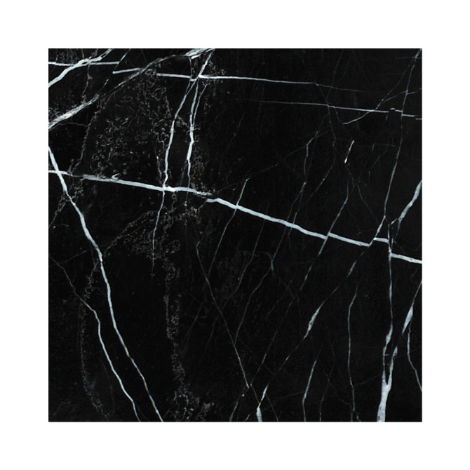 Part Deco Series Nero Marquina Select Honed 6×6 Square Solid Honed