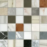 Olynthos Ready to Ship Multi Color 2×2 Chroma Mosaic Olynthos Ready to Ship Multi Color 2×2 Chroma Mosaic