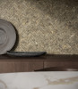 Velutto Ash Herringbone Mosaic