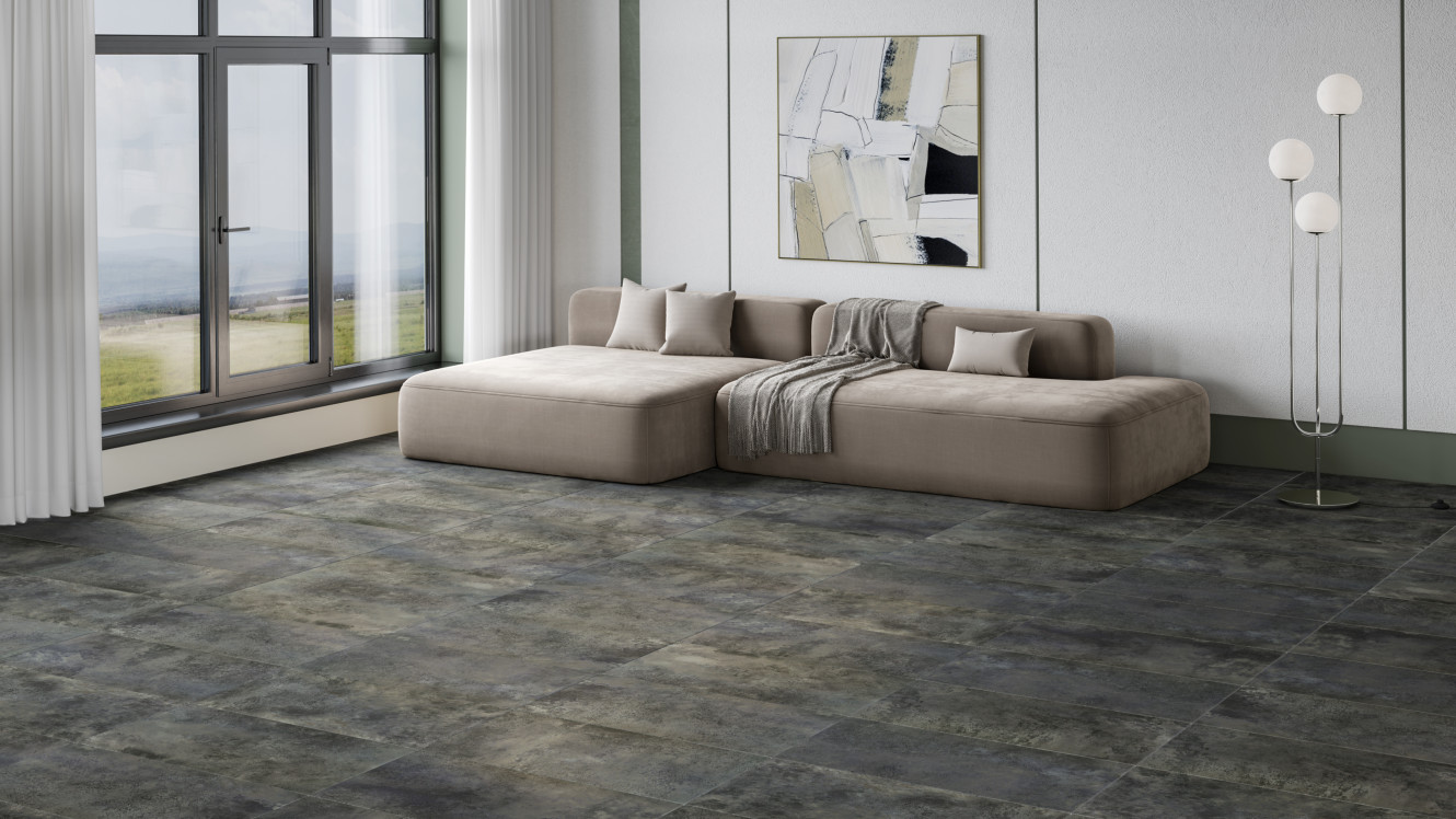 Prague Black 15x30 Black Matte