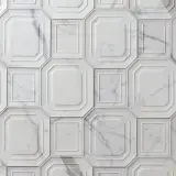 Studio Moderne Stone Calacata 16×7 Monarch Decorative Tile Honed