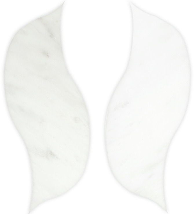 Acurve Asian Carrara Ultra Premium Honed 8×20 Grand Flow A+B
