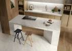 Anima Ever Supreme White 47x109 Polished, 32x32 Matte and Esagona Mosaic 11x13 Polished
