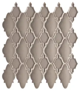 Serliana Gray 14×12 Moroccan Mosaic Glossy Serliana Gray 14×12 Moroccan Mosaic Glossy