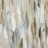 1×4-7/8 Swish Mosaic Silk