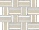 Waterjet Stone Mosaics Clay 12×15 Cesto Mosaic Honed