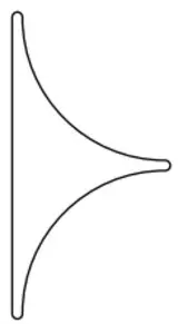 Core Collection Vivid White 10×19 Circle Link