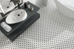 Nantucket Hexagon Mosaic with Black Insert