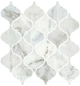 Mythique Marble Majestic 11×12 Arabesque Mosaic Matte