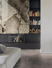 Heritage Luxe Flame Glossy 47x110 and Brown Glossy 47x47