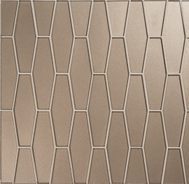 Bristol Brown 2×7 Trym Mosaic Glossy